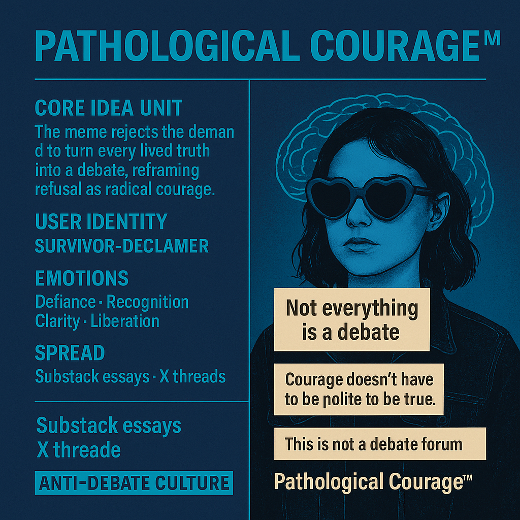 Pathological Courage™ - Truth